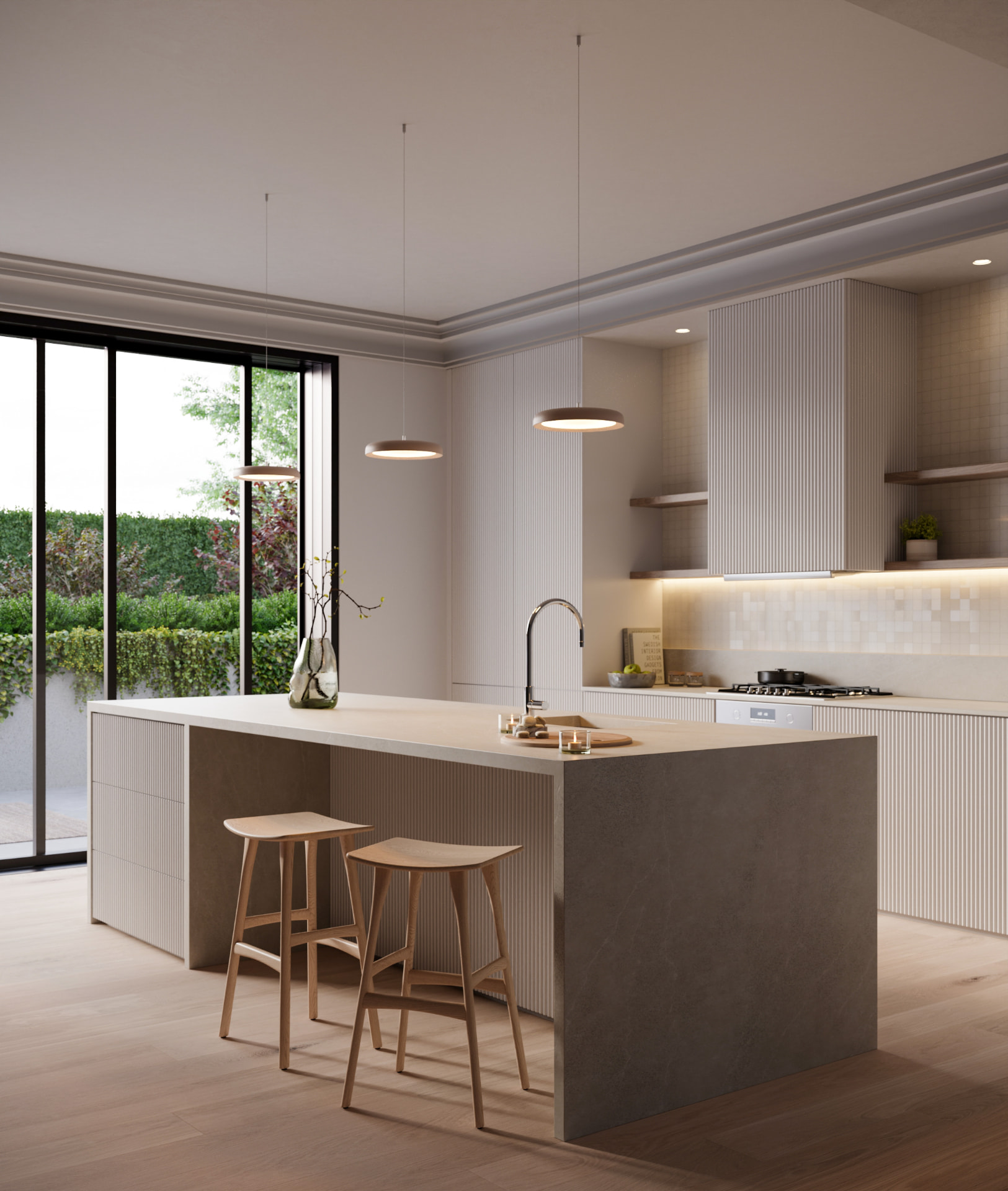 Oak & Stone Kitchen — view 2