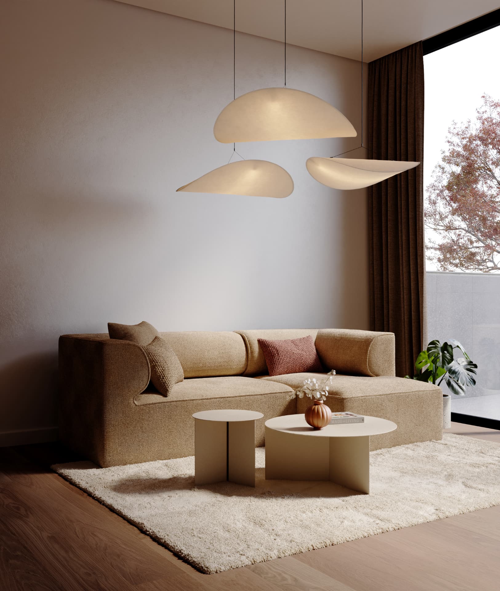 Courtyard Living Room — view 2